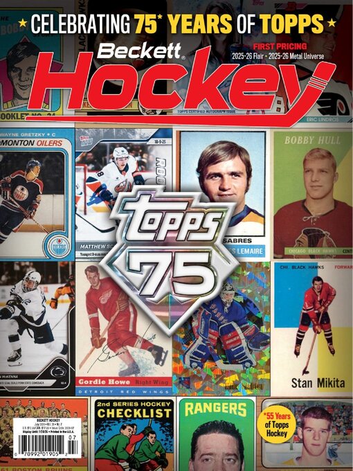 Cover image for Beckett Hockey